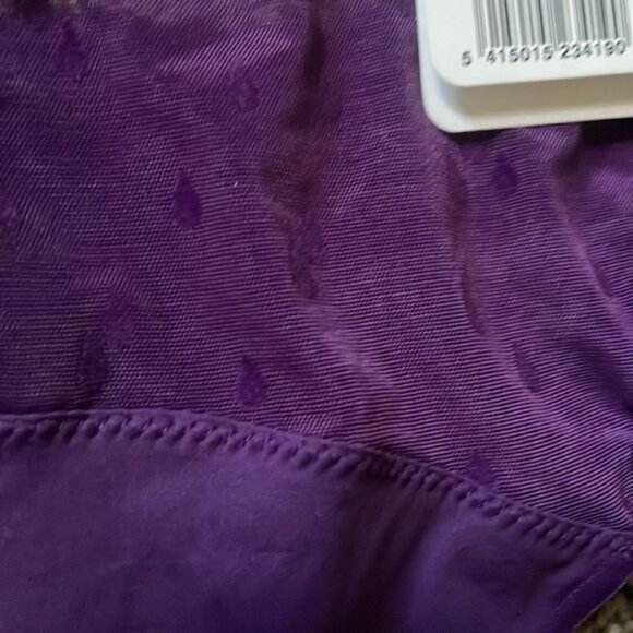 Prima Donna Twist Nostalgia Thong Imperial Purple XXL New - Picture 3 of 8